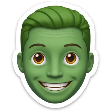 Dallas stars mascot victor e green sticker