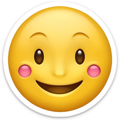 small friendly clear emoji with the text 'OK' for a Discord bot sticker