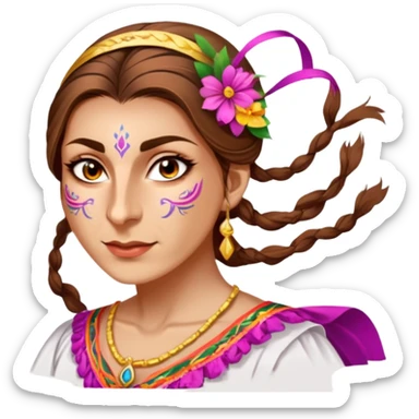 Traditional Dancer sticker