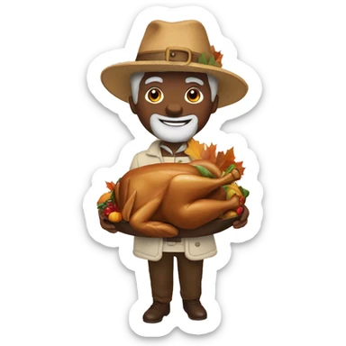 Happy Thanksgiving sticker