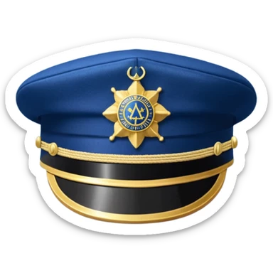 American legion service cap sticker