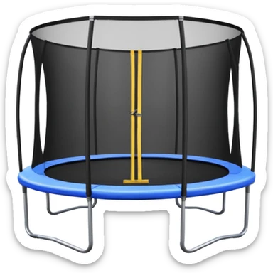 basic trampoline sticker