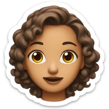 love at first sound of her voice sticker