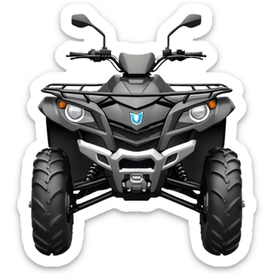 atv cf moto cforce 850 a front sticker