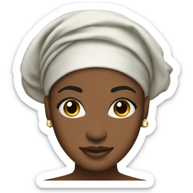 Nigerian gele  sticker
