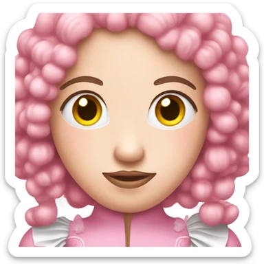 Pink nutcracker  sticker