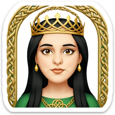 Celtic Diadem sticker