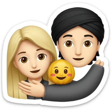 میشه عکس یک نفر را بزارم و بگم پیامی از جانب اون در قالب ایموجی ایموجی تشکیل بشه sticker