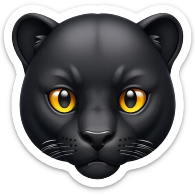 Pantera negra sticker