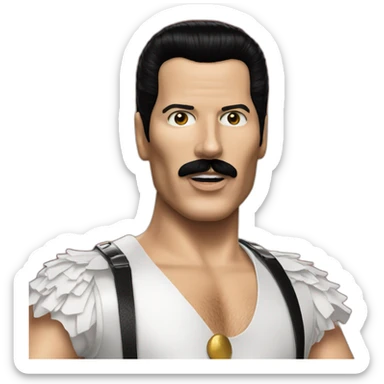 Freddy mercury sticker