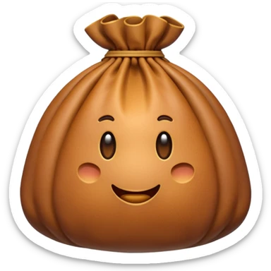 money bag emoji with no sign  sticker