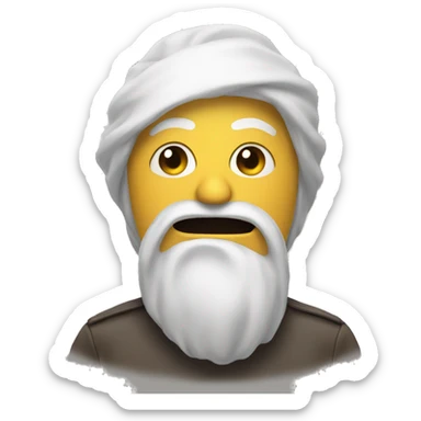 Emoji qui fume sticker