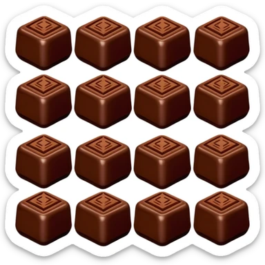 Dubai chocolate sticker