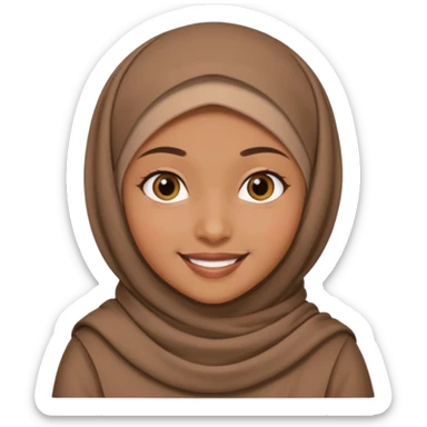 muslim girl avatar sticker