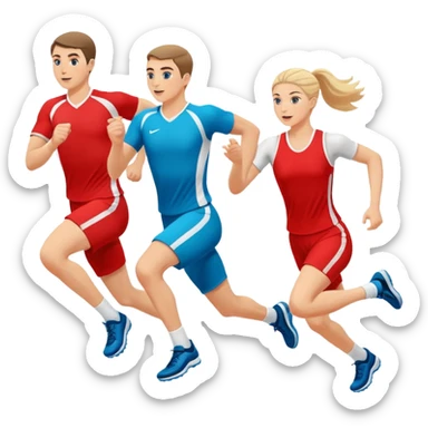 a sports programme - belarus sticker