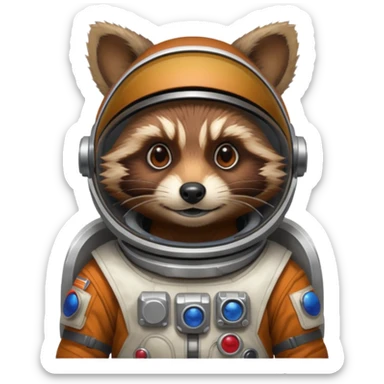 Rocket Raccoon sticker