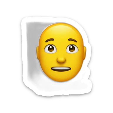 MAN SIGNARE ON PAPER sticker