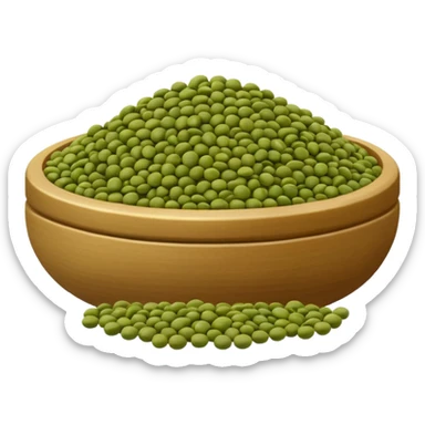 green Lentils sticker