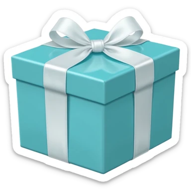 Tiffany packaging sticker