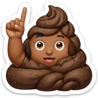 ,💩🖕🏿 sticker