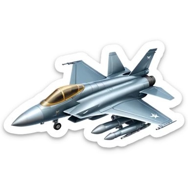 fighter jet sticker