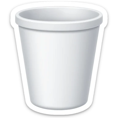 styrofoam cup no lid double cup sticker