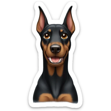 Dóberman  sticker