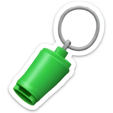 sport whistle sticker