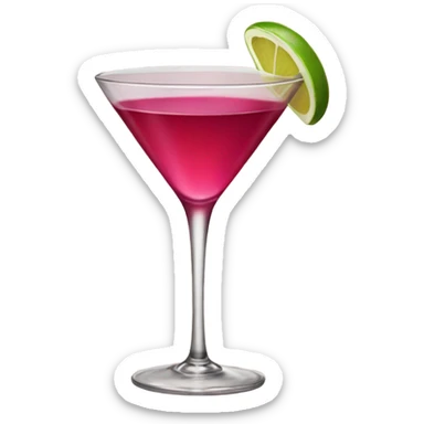Cosmopolitan drink  sticker
