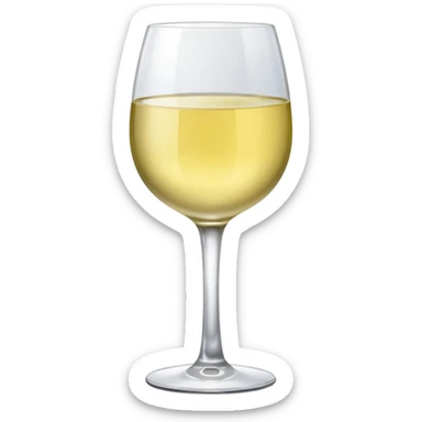 white wine sticker
