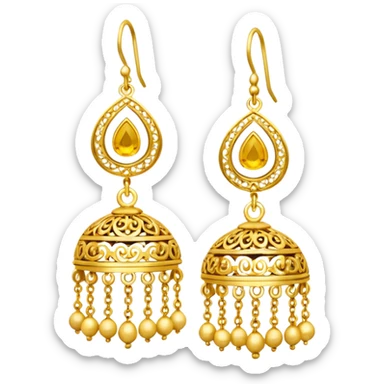 Jhumka sticker