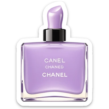 Pale Lavander cream Chanel  sticker