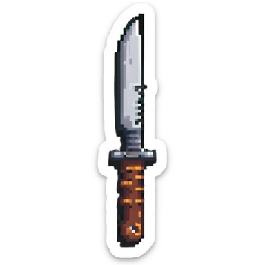 switch blade knife sticker