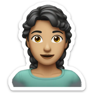 Enid from Wednesday sticker