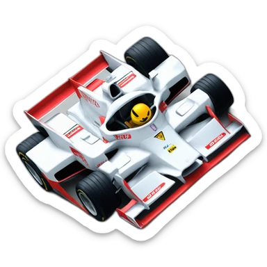 1993 formula 1 car sticker