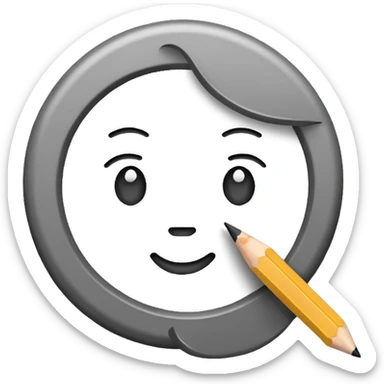 drawing sketch sticker