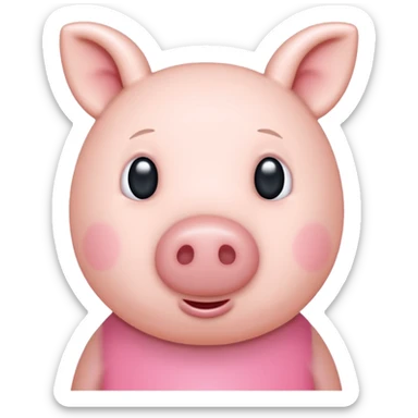 sigma peppa pig sticker