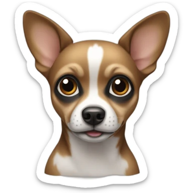 chiwawa black sticker