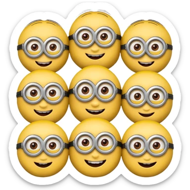 Minions sticker