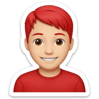 kiko saludando con camisa completa sticker