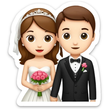 Hello kity mariage sticker