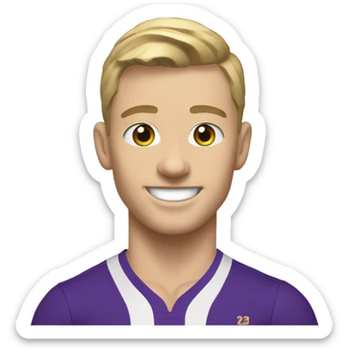 West chester ram gymnast caucasian ￼ sticker