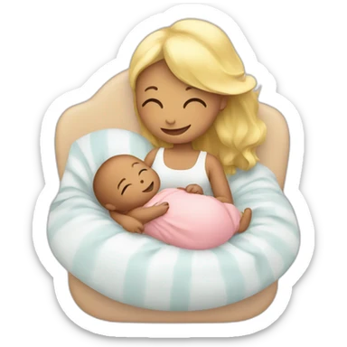 Congrats on giving birth  sticker