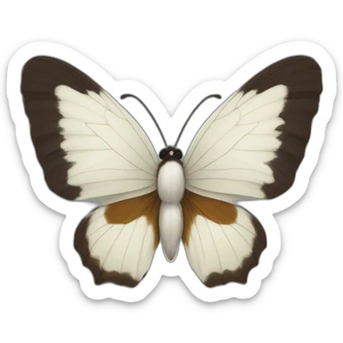 Papillon dur écureuil sticker