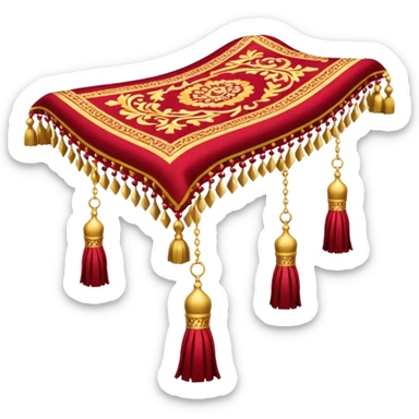 flying mat of alladin sticker