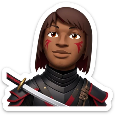 Shadow Samurai sticker