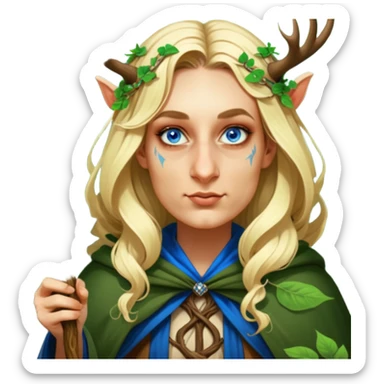 Forest Wizard sticker