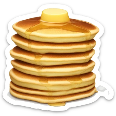 stack of pancakes sticker