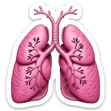 lungs sticker