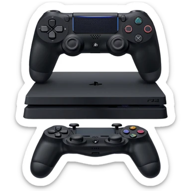 ps4 slim console only sticker